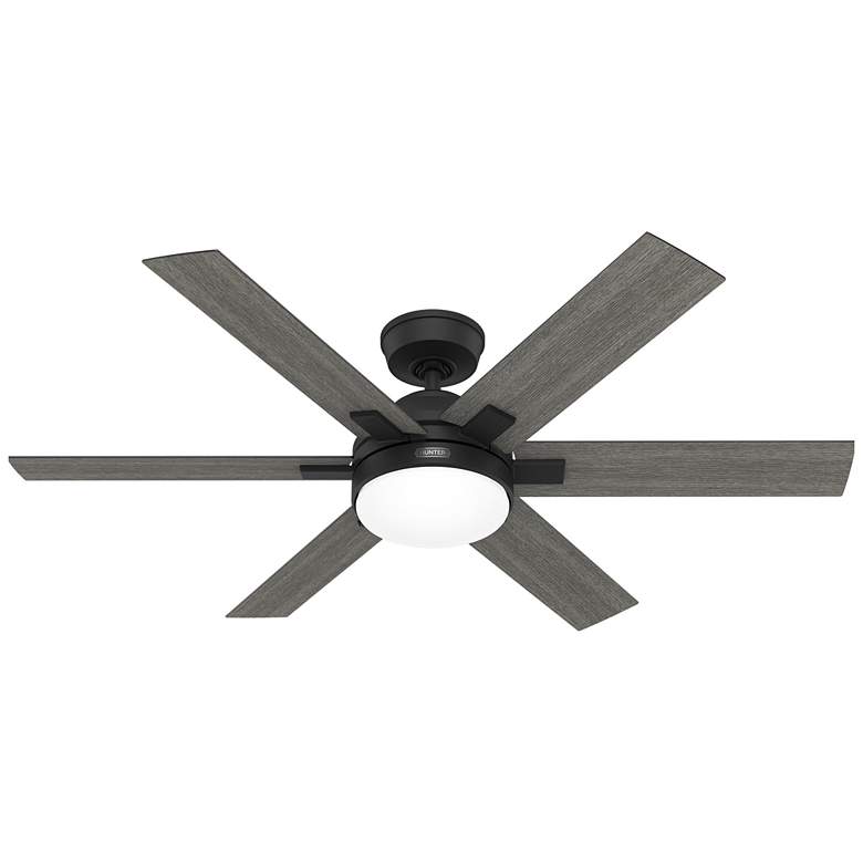 Image 2 Hunter Georgetown LED 52 in Matte Black Hunter Express ENERGY STAR Fan
