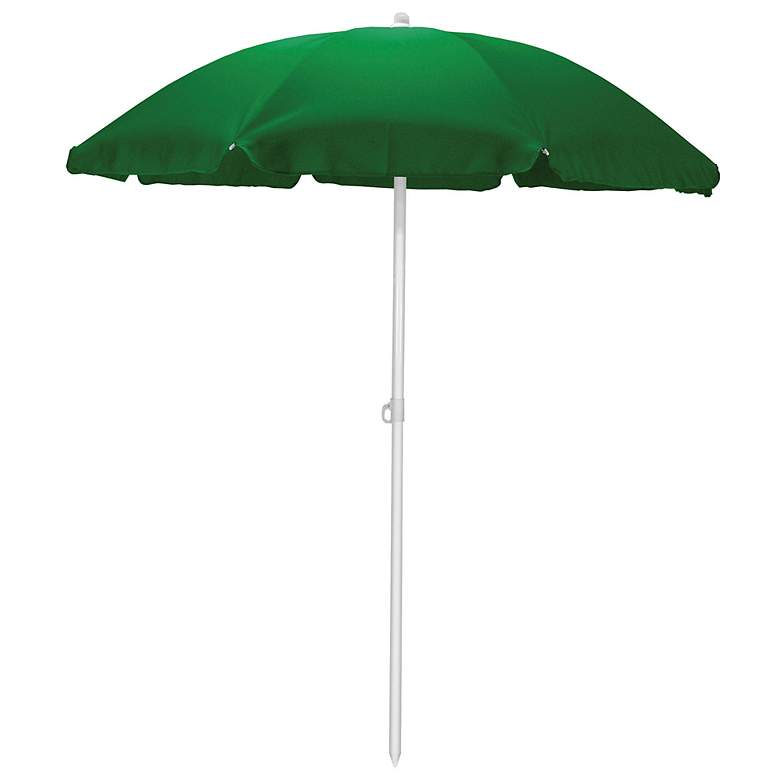 Image 1 Hunter Green 5 1/2&#39; Portable Patio Umbrella