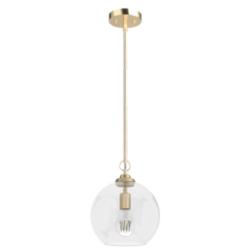 Hunter High Oaks 9 3/4" Wide Alturas Gold Globe Mini Pendant