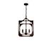 Hunter Highland Hill Textured Rust 4 Light Pendant