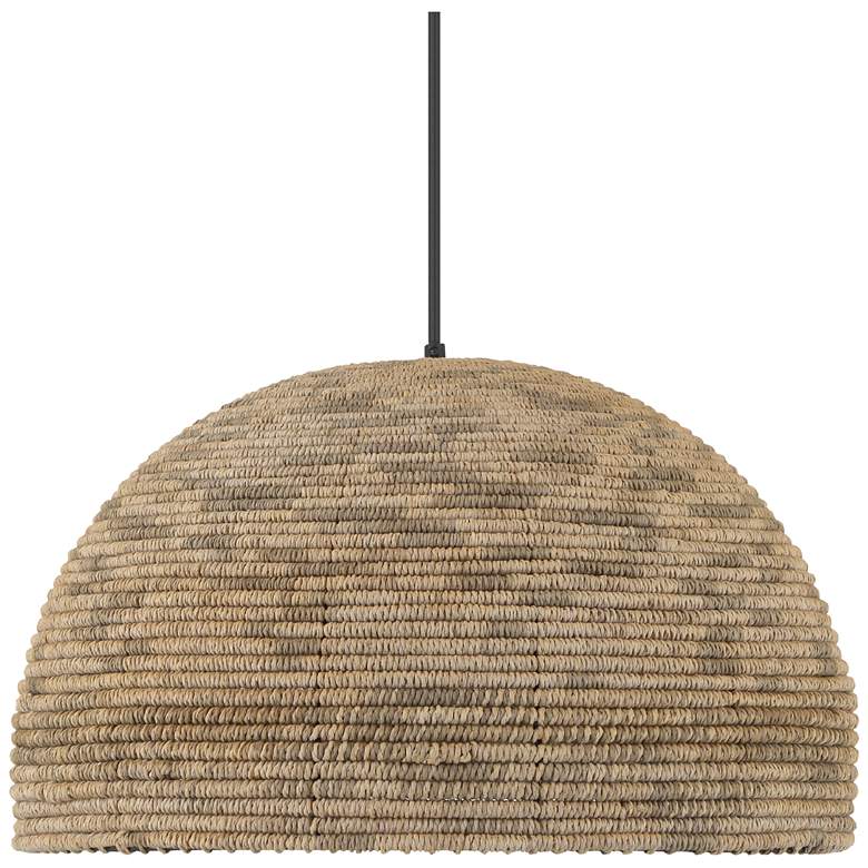 Image 2 Hunter Hillmount Matte Black 1 Light Large Pendant Ceiling Light Fixture