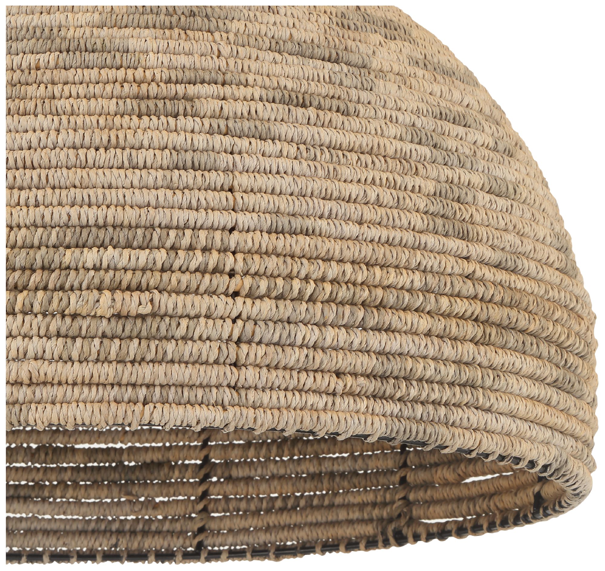 Hunter Hillmount Matte Black 1 Light Large Pendant Ceiling Light Fixture