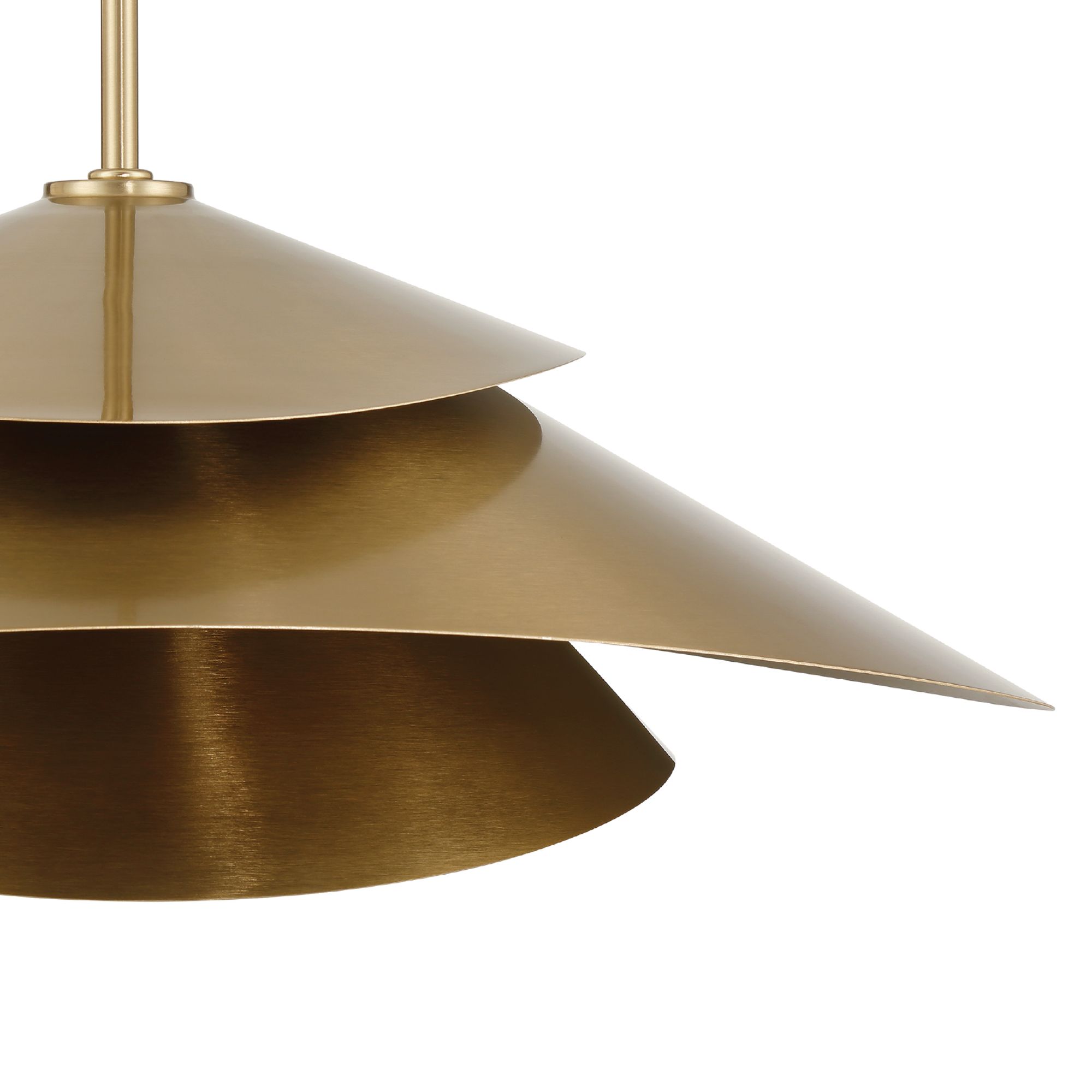 Hunter Hiro Alturas Gold 1 Light Extra Large Pendant Ceiling Light Fixture