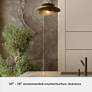 7_Hunter Hiro Alturas Gold 1 Light Large Pendant Ceiling Light Fixture more views