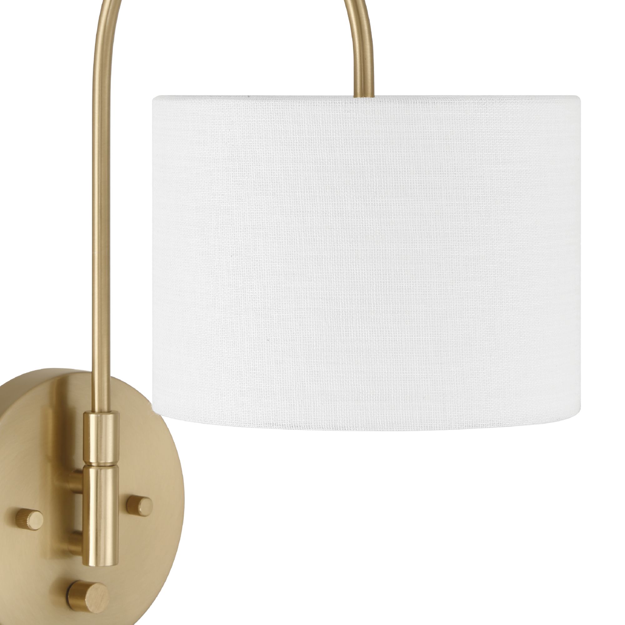 Hunter Horizon Alturas Gold 1 Light Large Sconce Wall Light Fixture