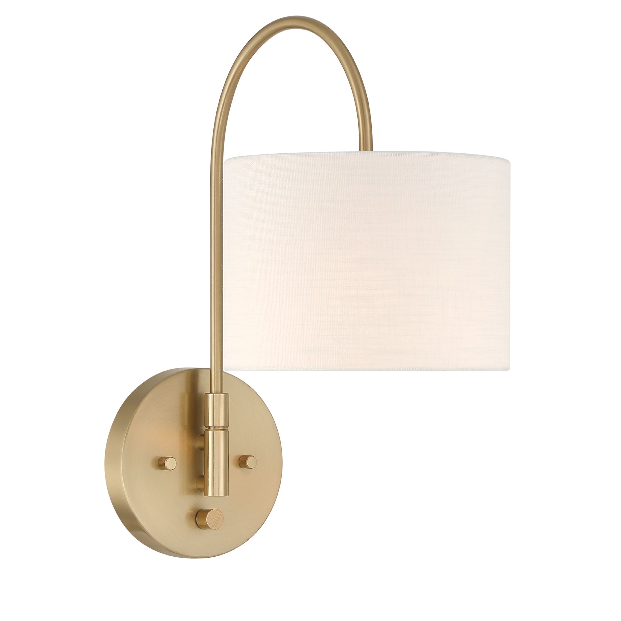 Hunter Horizon Alturas Gold 1 Light Large Sconce Wall Light Fixture