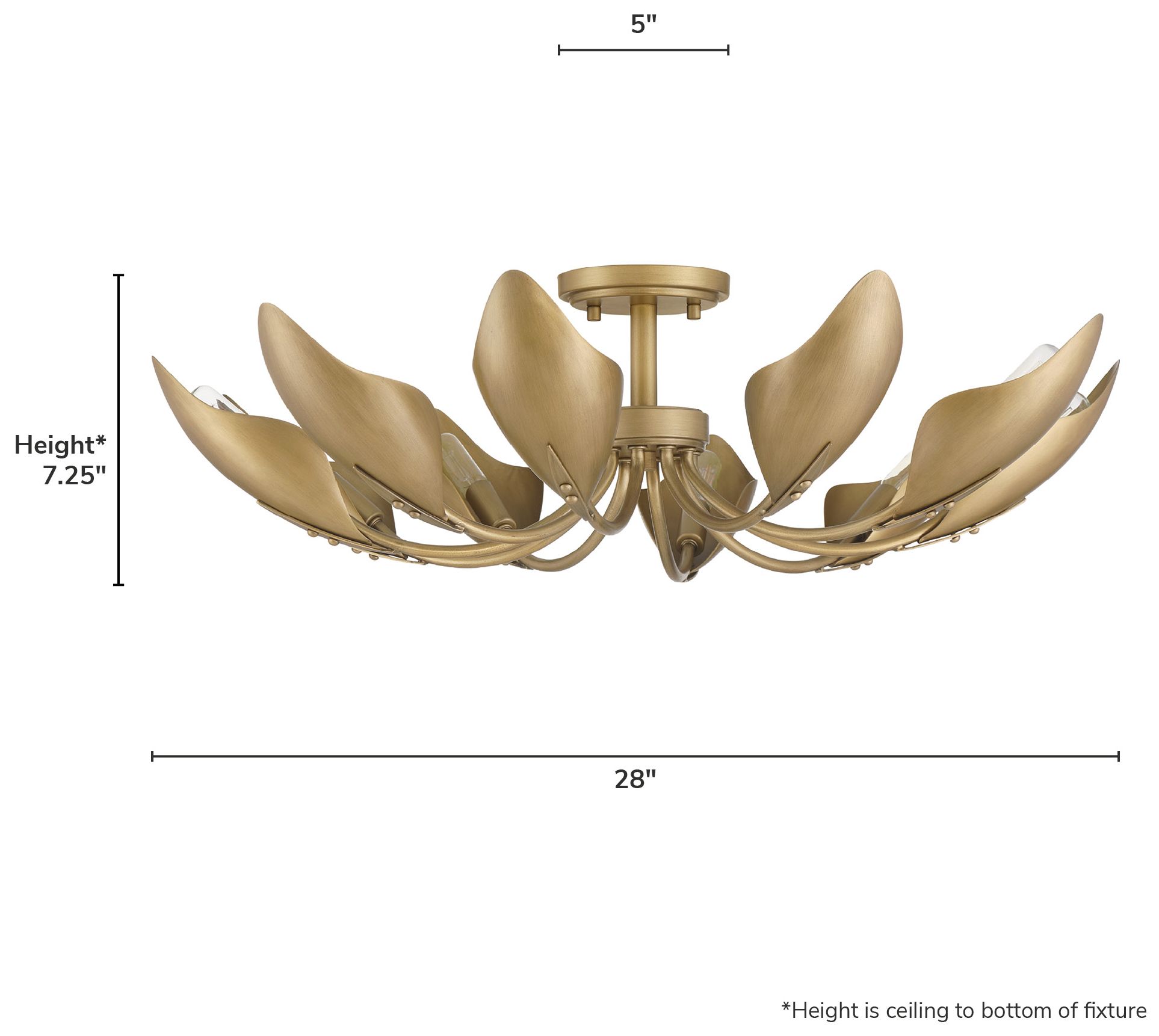 Image 4 Hunter Juneway Luxe Gold 10 Light Large more views