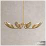 1_Hunter Juneway Luxe Gold 10 Light Medium Chandelier Ceiling Light Fixture
