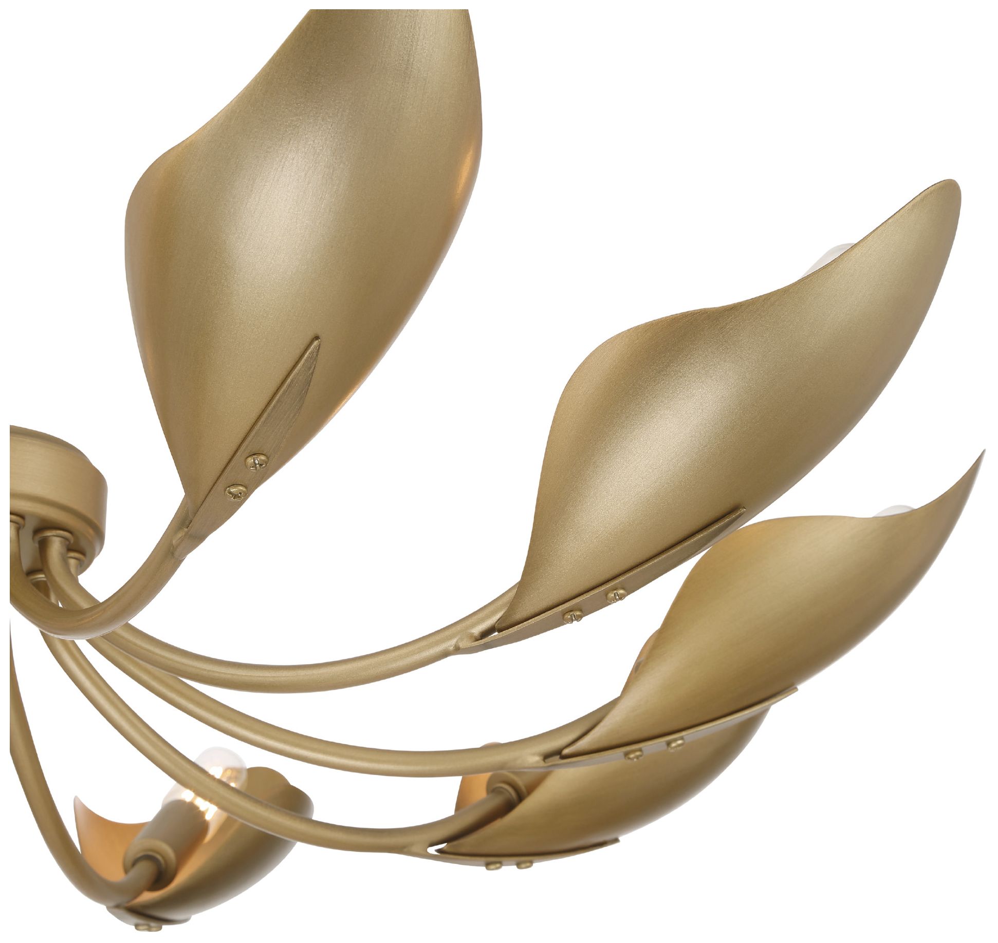 Image 3 Hunter Juneway Luxe Gold 10 Light Medium Chandelier Ceiling Light Fixture more views