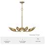 5_Hunter Juneway Luxe Gold 10 Light Medium Chandelier Ceiling Light Fixture more views