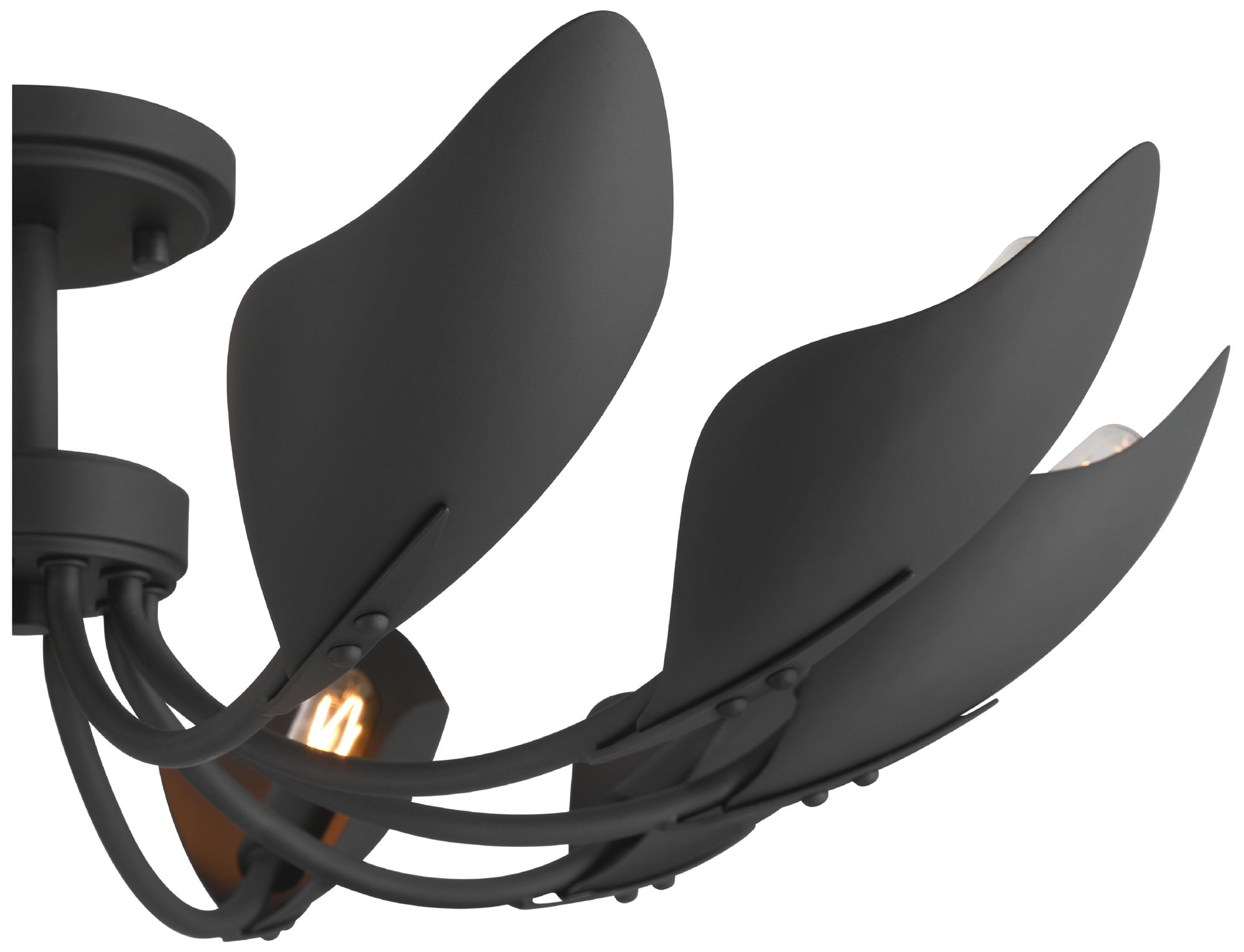 Hunter Juneway Matte Black 10 Light Larg