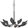 2_Hunter Juneway Matte Black 10 Light Medium Chandelier Ceiling Light Fixture