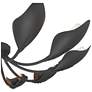 3_Hunter Juneway Matte Black 10 Light Medium Chandelier Ceiling Light Fixture more views