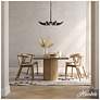 4_Hunter Juneway Matte Black 10 Light Medium Chandelier Ceiling Light Fixture more views