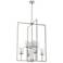 Hunter Kerrison 24"W Brushed Nickel 8-Light Foyer Pendant
