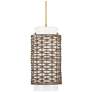 2_Hunter Laila Luxe Gold with Cased White Glass 1 Light Pendant
