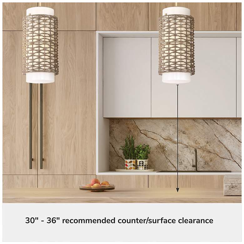 Image 7 Hunter Laila Luxe Gold with Cased White Glass 1 Light Pendant more views