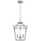 Hunter Laurel 12" Wide Brushed Nickel 4-Light Mini Pendant