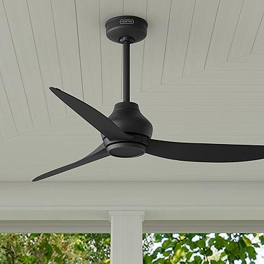 Hunter Mazzini 52 in Matte Black ENERGY STAR Outdoor Fan
