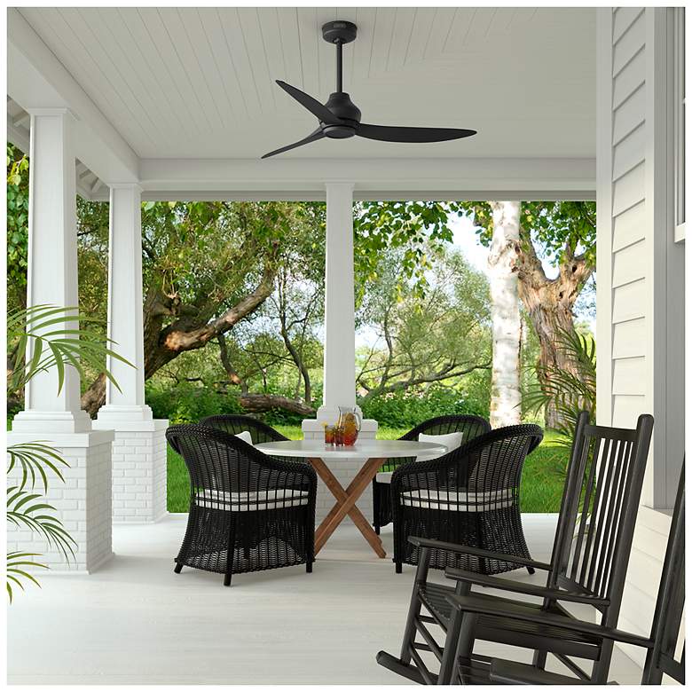 Image 5 Hunter Mazzini 52 in Matte Black ENERGY STAR Outdoor Fan more views