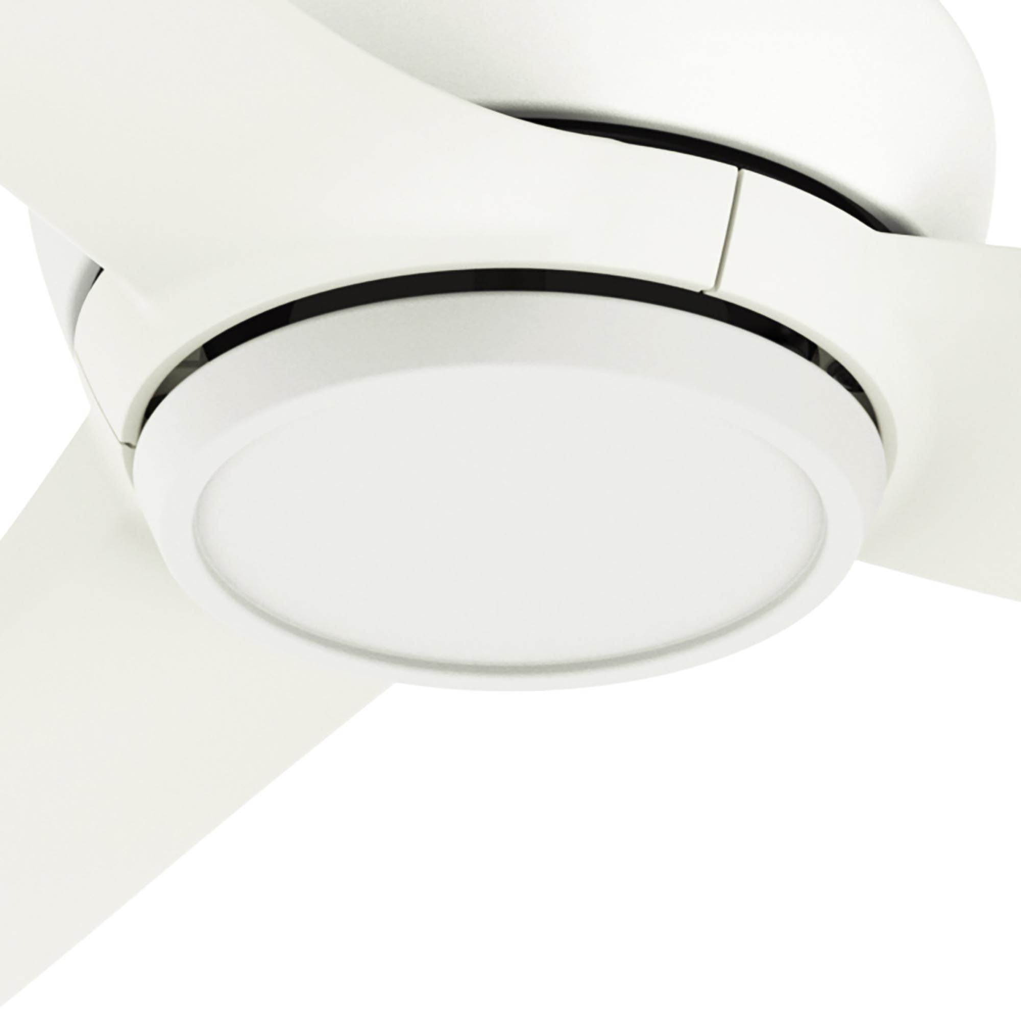 Hunter Mazzini 52 in Matte White ENERGY STAR Outdoor Fan