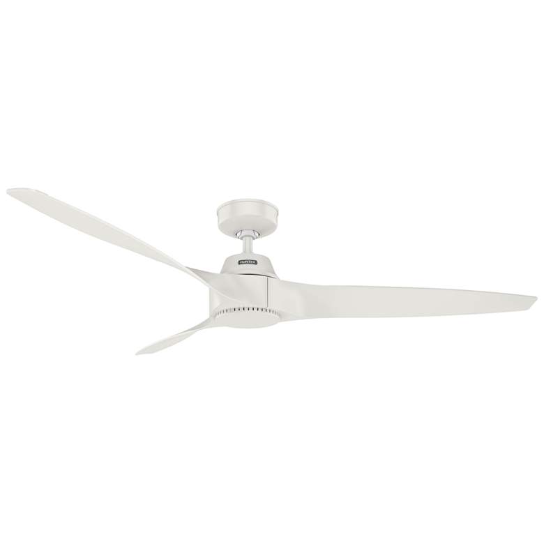 Image 2 Hunter Mosley 60 in Fresh White ENERGY STAR Outdoor Fan