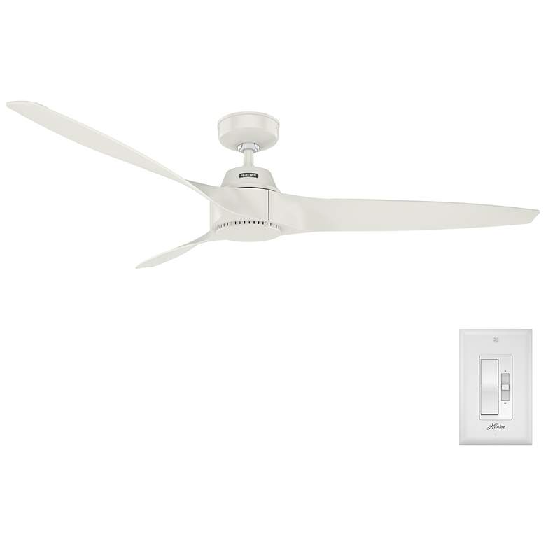 Image 4 Hunter Mosley 60 in Fresh White ENERGY STAR Outdoor Fan more views