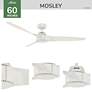 5_Hunter Mosley 60 in Fresh White ENERGY STAR Outdoor Fan more views