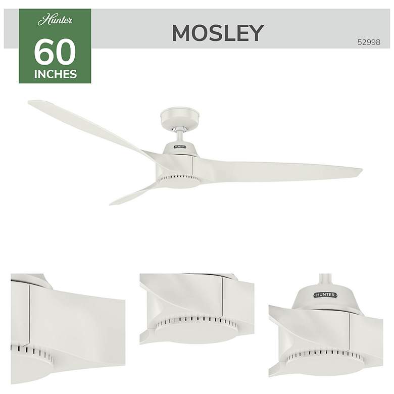 Image 6 Hunter Mosley 60 in Fresh White ENERGY STAR Outdoor Fan more views