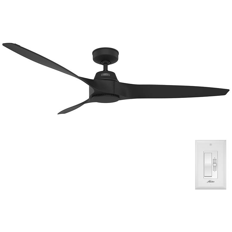 Image 4 Hunter Mosley 60 in Matte Black ENERGY STAR Outdoor Fan more views
