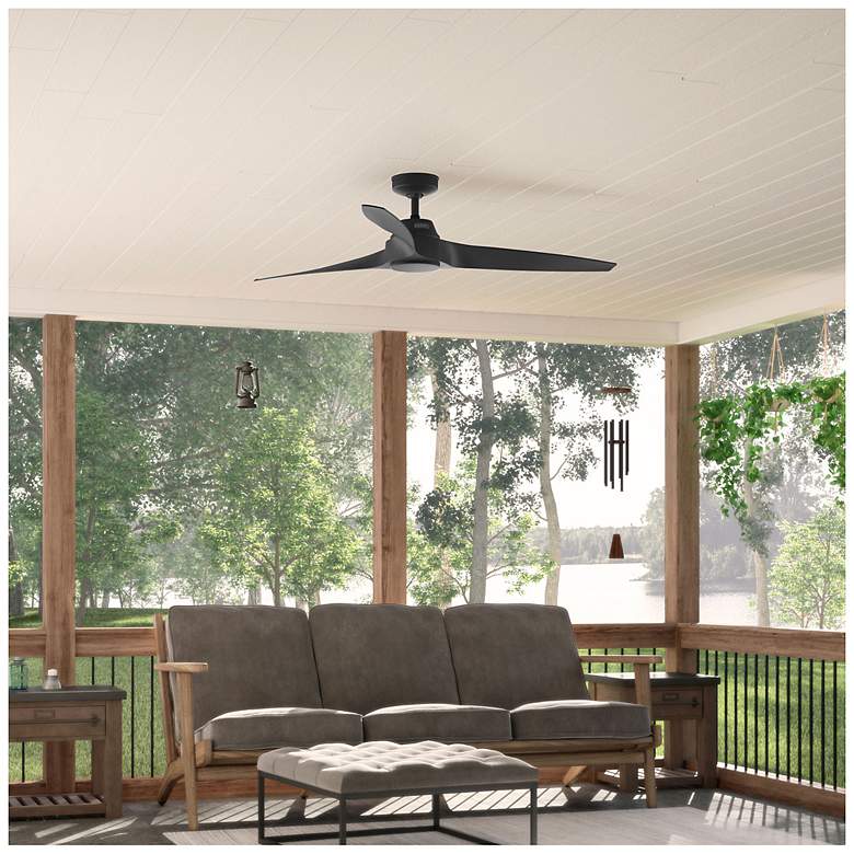 Image 5 Hunter Mosley 60 in Matte Black ENERGY STAR Outdoor Fan more views