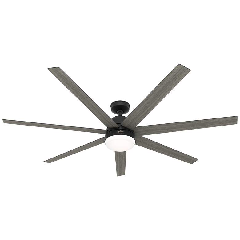Image 1 Hunter Phenomenon LED 70 in Matte Black ENERGY STAR Indoor Fan