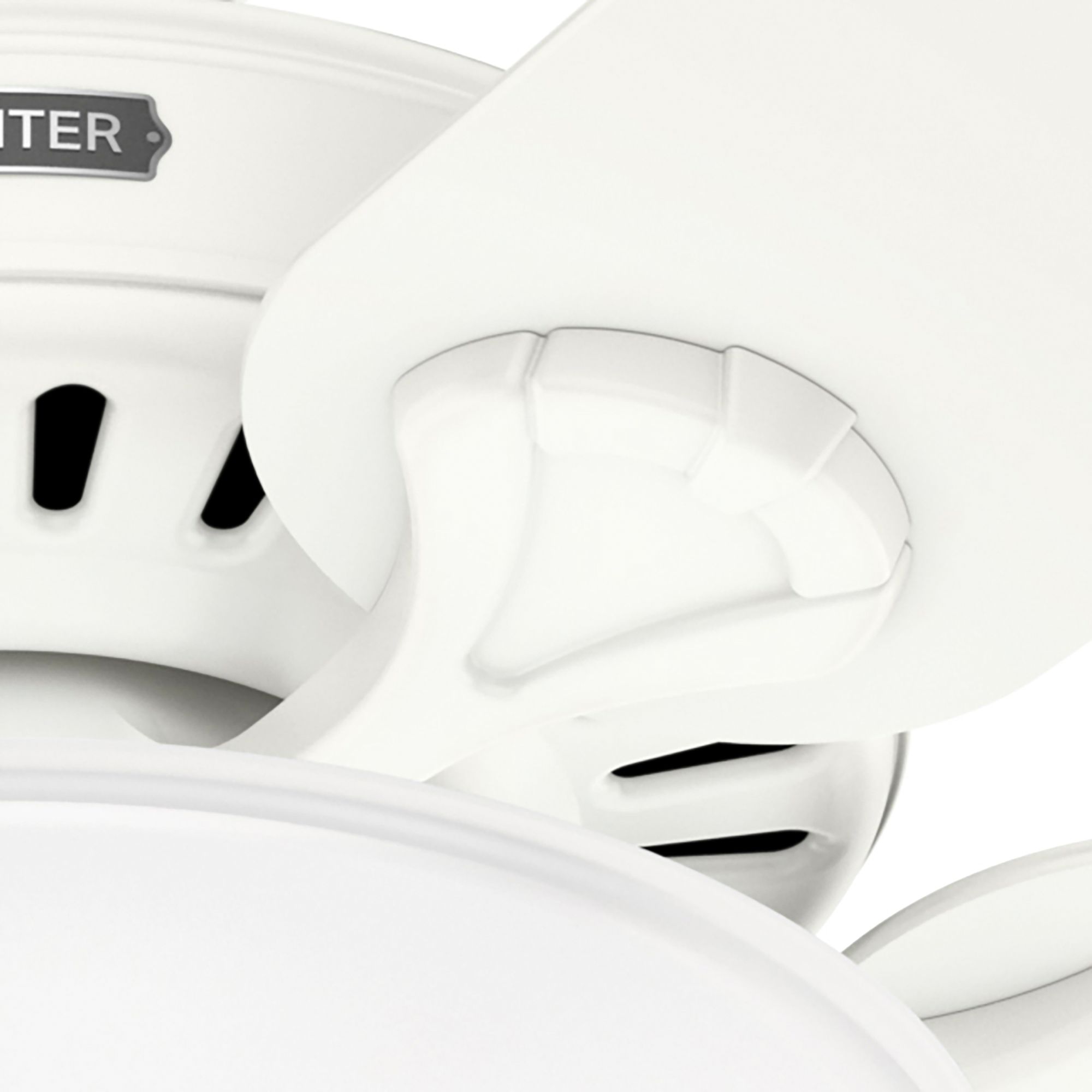 Hunter Pro's Best LED 52 in Fresh White ENERGY STAR Indoor Fan
