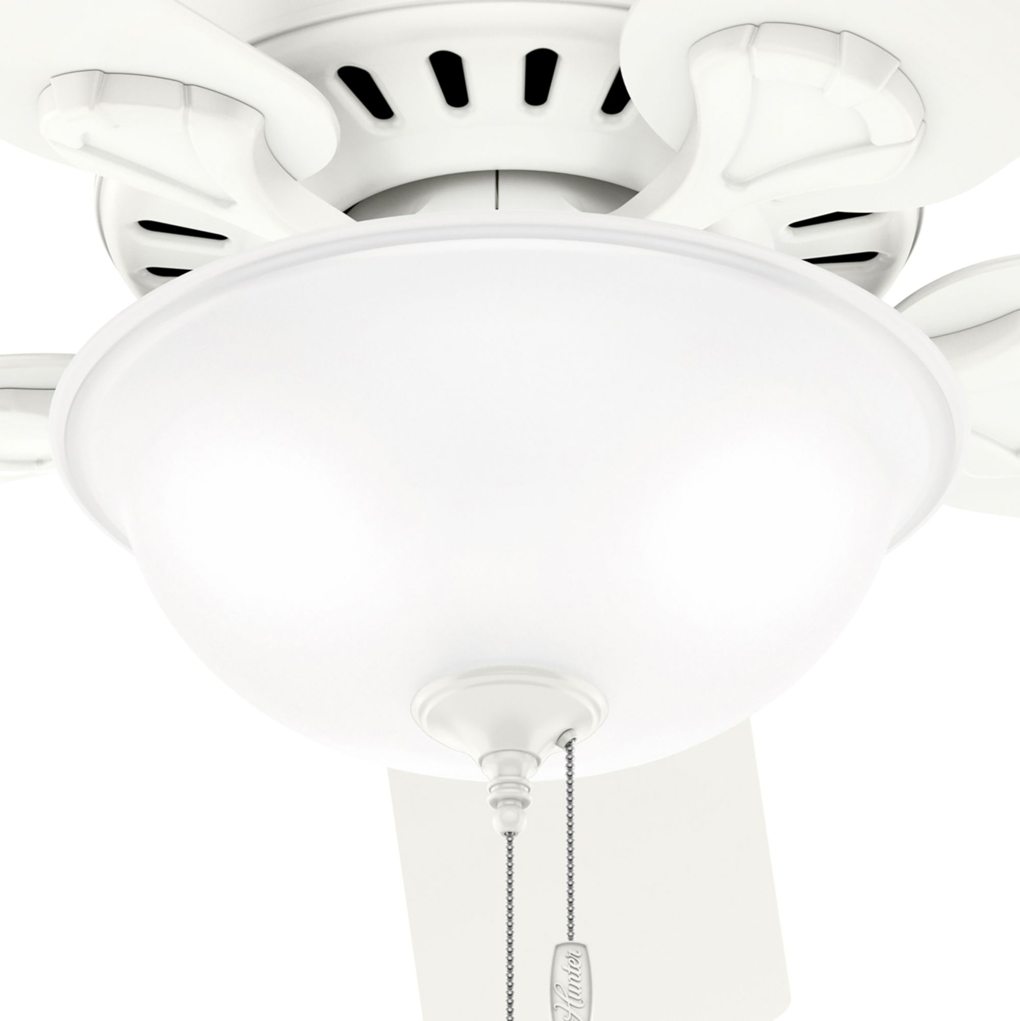 Hunter Pro's Best LED 52 in Fresh White ENERGY STAR Indoor Fan