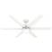 Hunter Skysail LED 60 in Fresh White ENERGY STAR WeatherMax Outdoor Fan