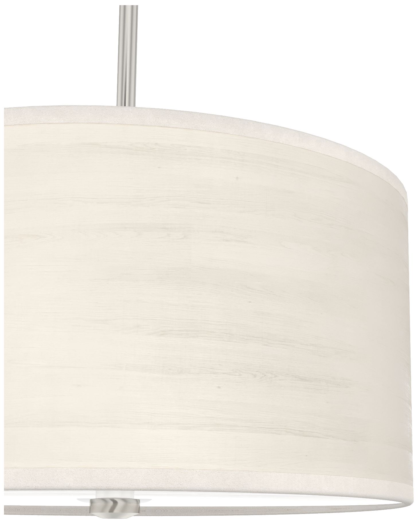 Image 2 Hunter Solhaven Brushed Nickel 2 Light Pendant more views