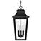 Hunter Spring Cove Matte Black Outdoor 3 Light Large 17 Inch Pendant