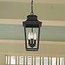 1_Hunter Spring Cove Matte Black Outdoor 3 Light Large 17 Inch Pendant