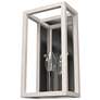2_Hunter Squire Manor Distressed White Sconce