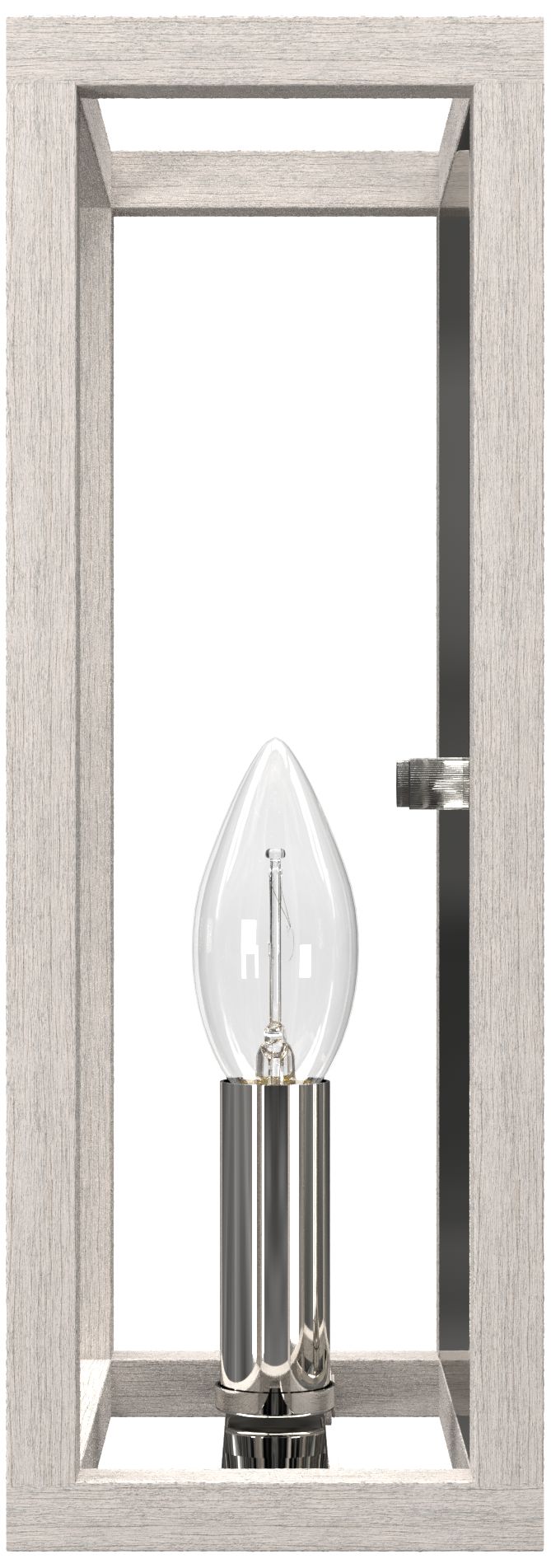 Image 3 Hunter Squire Manor Distressed White Sconce more views