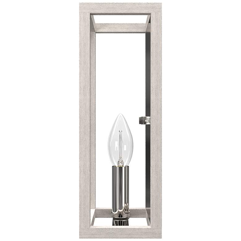 Image 3 Hunter Squire Manor Distressed White Sconce more views