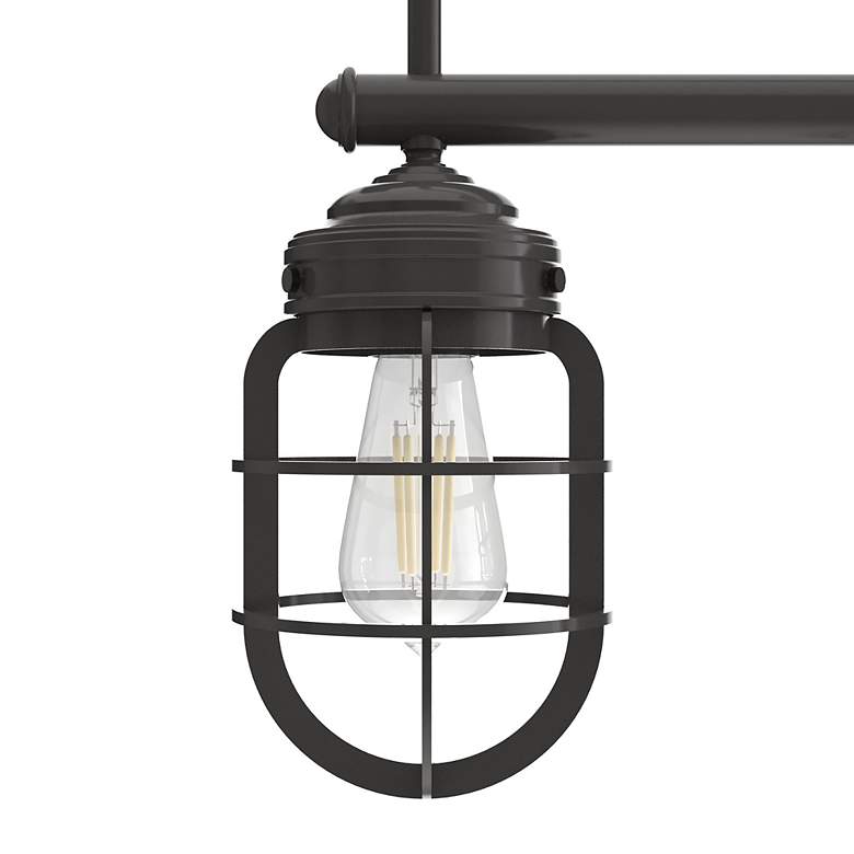 Image 4 Hunter Starklake 5 Light Chandelier Noble Bronze more views