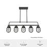 7_Hunter Starklake 5 Light Chandelier Noble Bronze more views