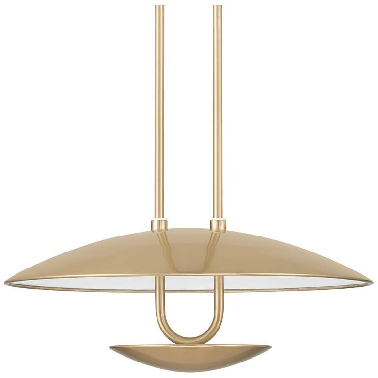 Image 2 Hunter Sunset Ridge Luxe Gold Light Large Pendant Ceiling Light Fixture