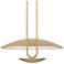 Hunter Sunset Ridge Luxe Gold Light Large Pendant Ceiling Light Fixture