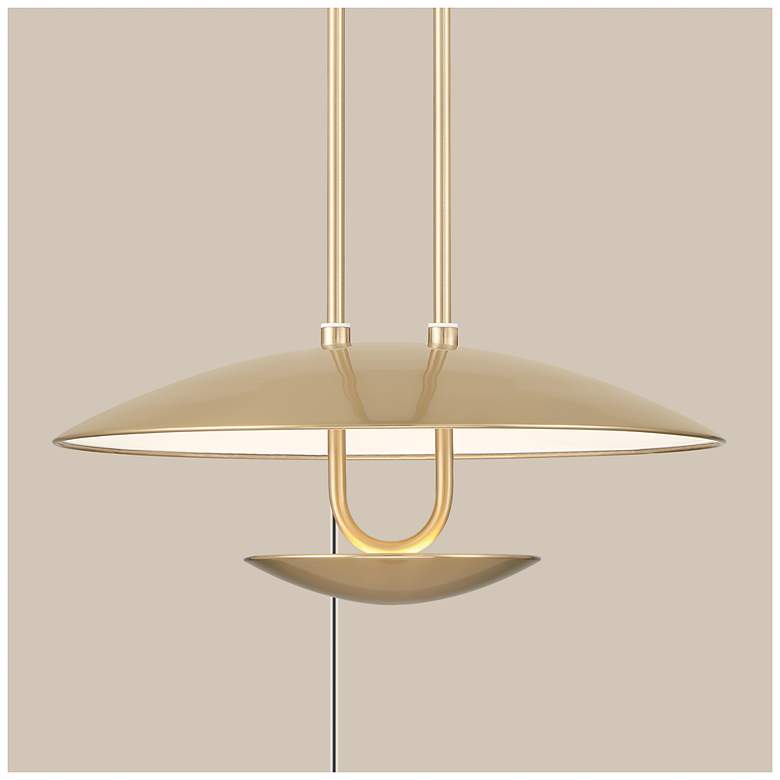 Image 1 Hunter Sunset Ridge Luxe Gold Light Large Pendant Ceiling Light Fixture
