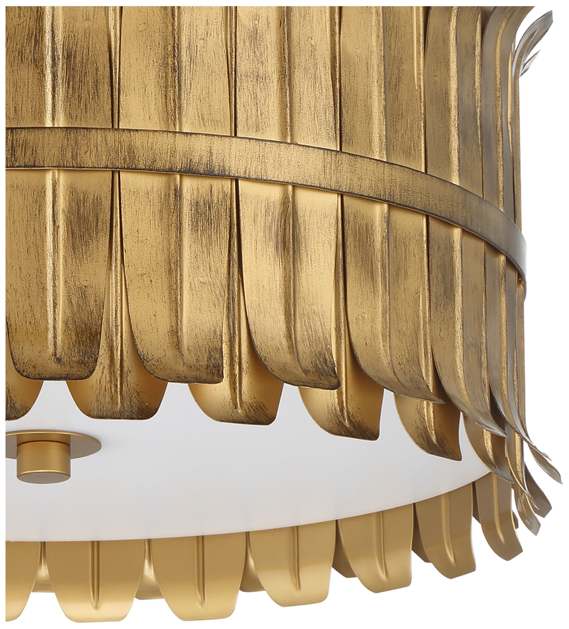 Image 7 Hunter Valdaz Brushed Luxe Gold 3 Light more views