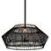 Hunters Point 36" Wide Dark Espresso Pendant Light