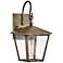 Huntersfield 13 3/4" High Bronze Outdoor Wall Light