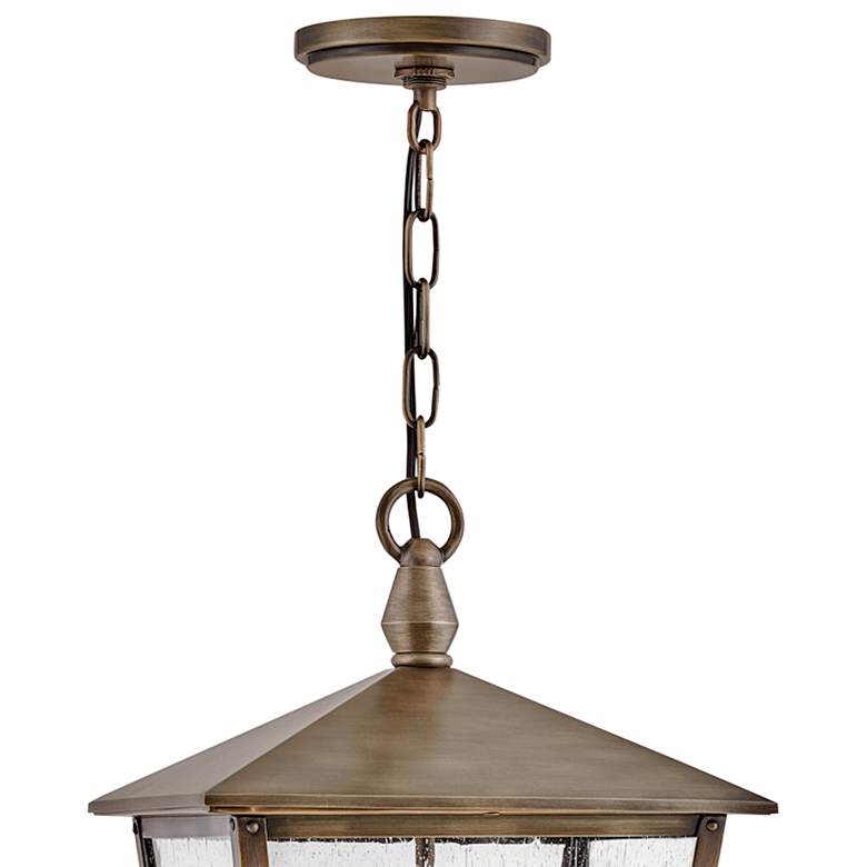 Image 2 Huntersfield 17 3/4" High Bronze Outdoor Hanging Light more views